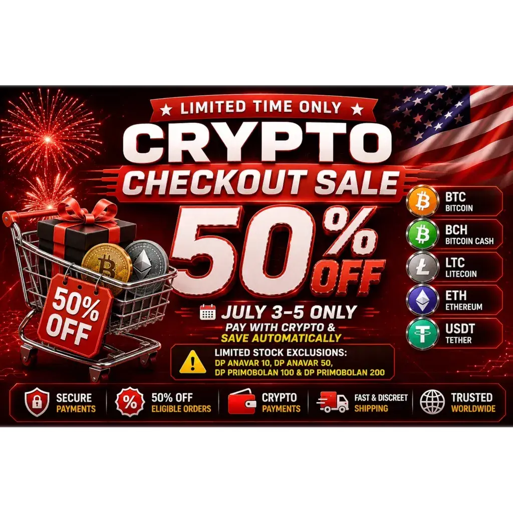 Crypto Checkout Sale – 50% OFF