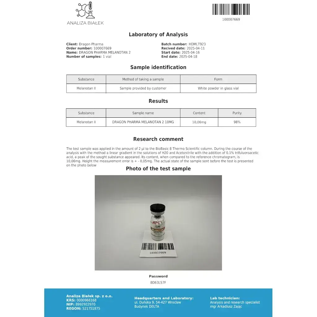 Melanotan 2 10 mg