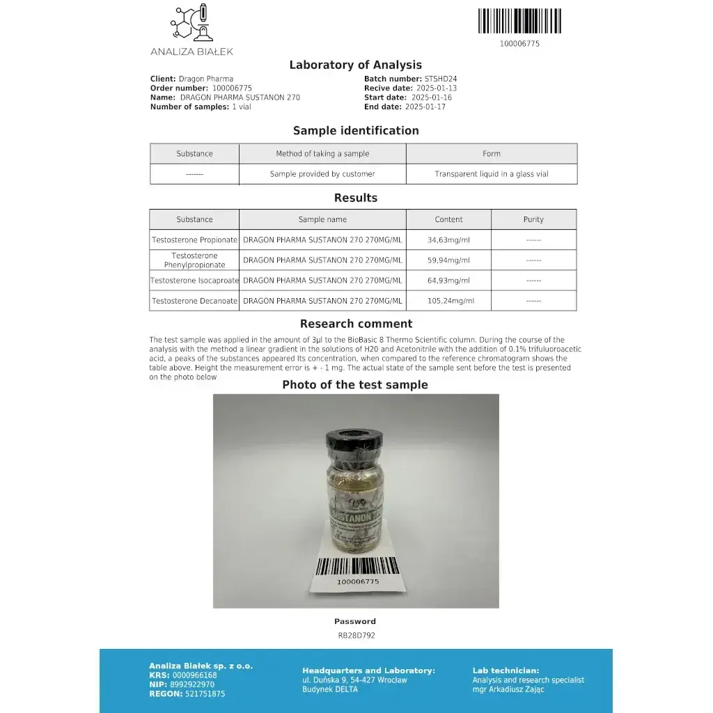 Sustanon 270 mg