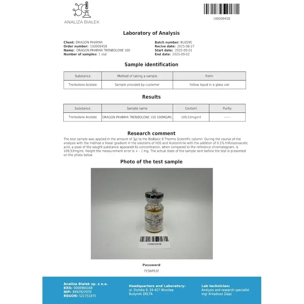 Trenbolone 100 mg